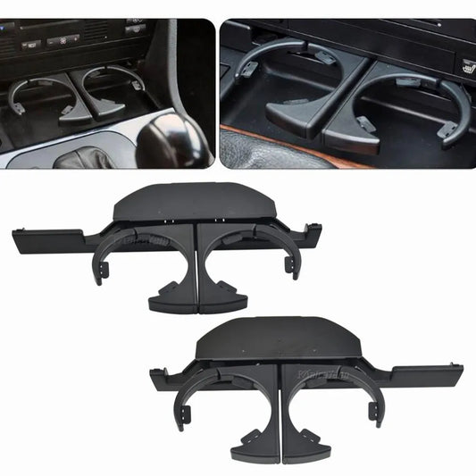 Car Dash Mounted Console Cup Holder – Retractable for BMW E39