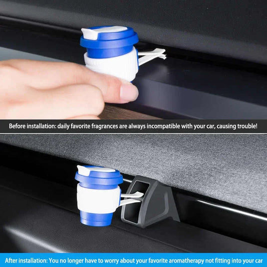 Air Freshener Adapter – Silicone Aromatherapy Clip for Tesla Model 3 Highland & Model Y Launch 2025
